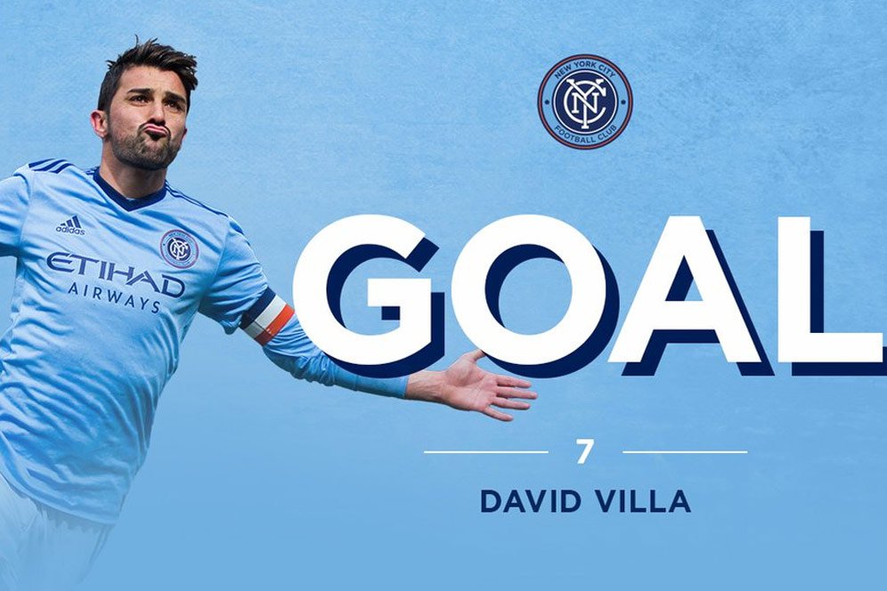 Hattrick Bersejarah David Villa