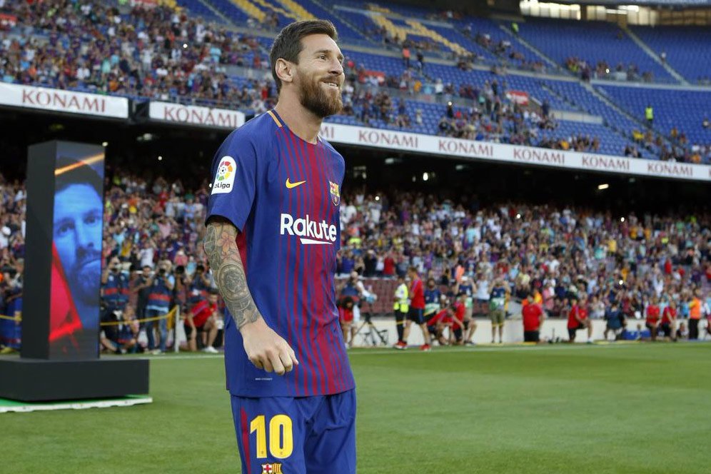 Messi Tembus 350 Gol La Liga