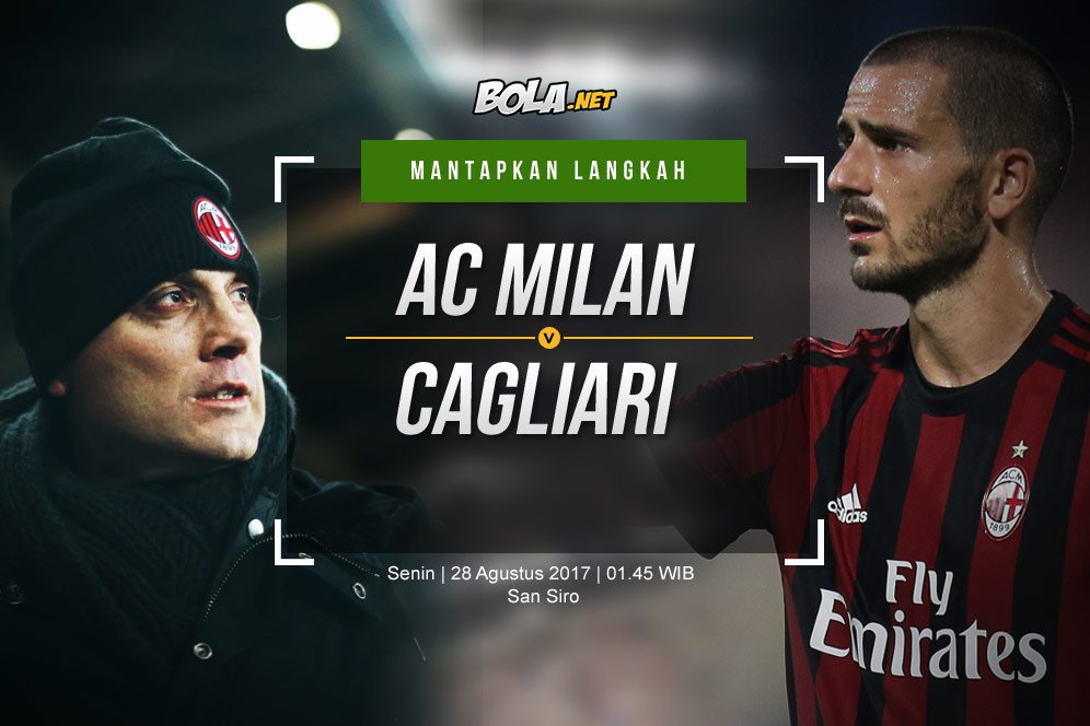 Montella: Milan vs Cagliari Duel Klasik