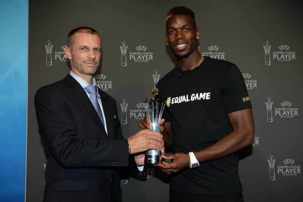 Pogba Terpilih Sebagai Pemain Terbaik Liga Europa 2016-17 Pogba Terpilih Sebagai Pemain Terbaik Liga Europa 2016-17