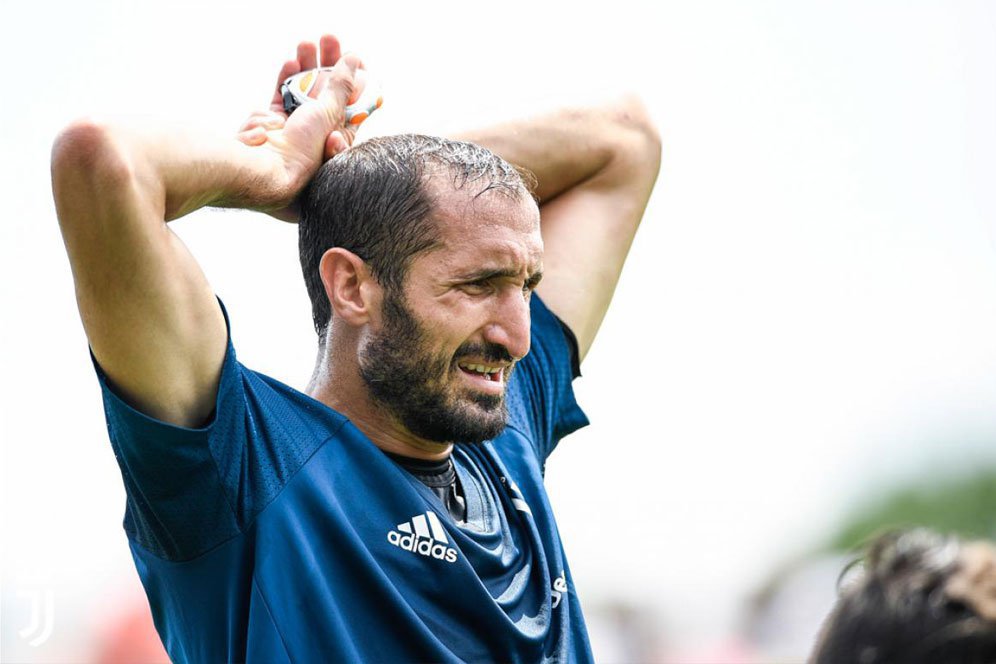 Chiellini Keluhkan Buruknya Pramusim Juventus