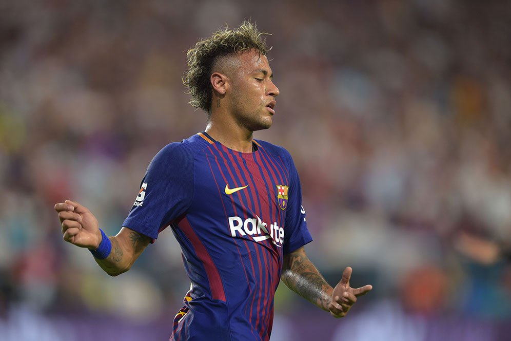 Diduga Akan Gabung PSG, Neymar Sudah Tiba di Dubai