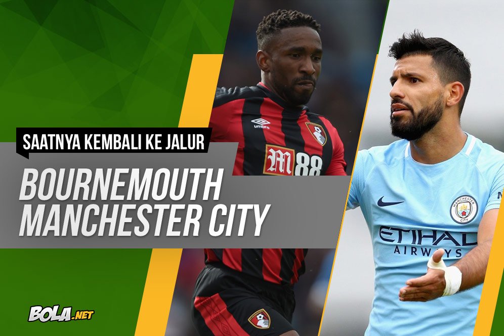 Data dan Fakta Premier League: Bournemouth vs Manchester City