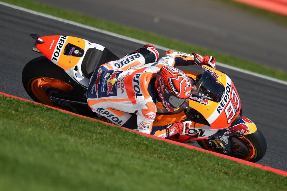 Gagal Mesin di Silverstone, Marquez Cuma Bisa Pasrah