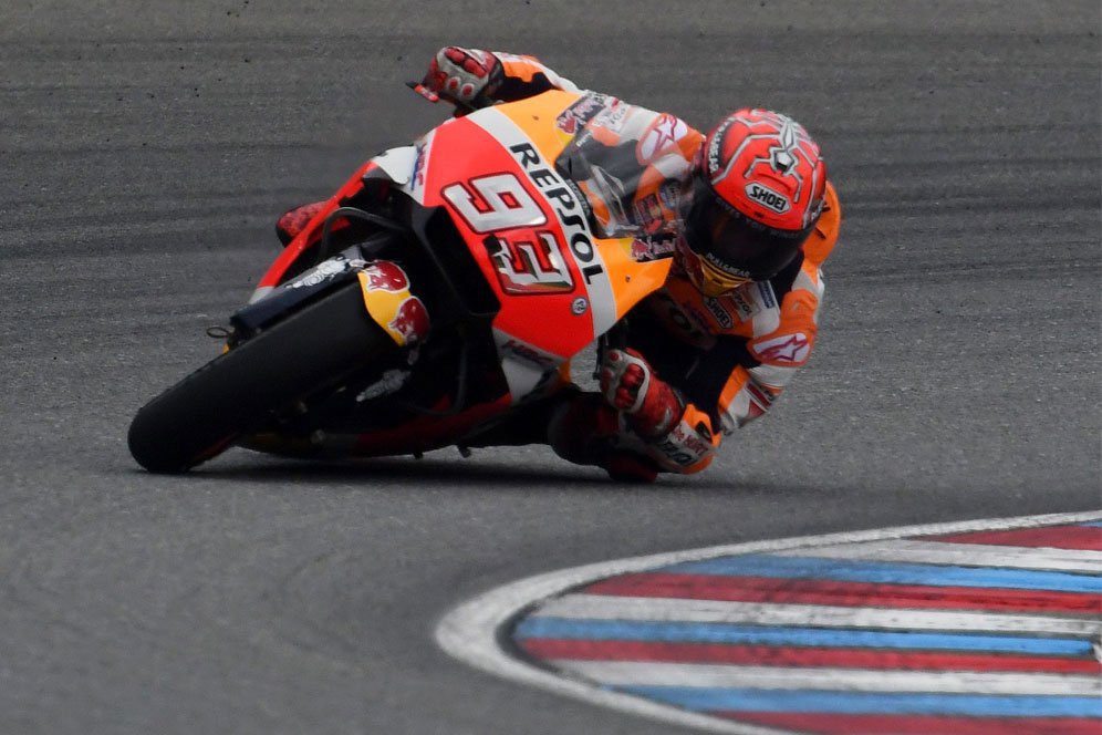 Tercepat di FP4 MotoGP Malaysia, Marquez 'Selamat' dari Kecelakaan