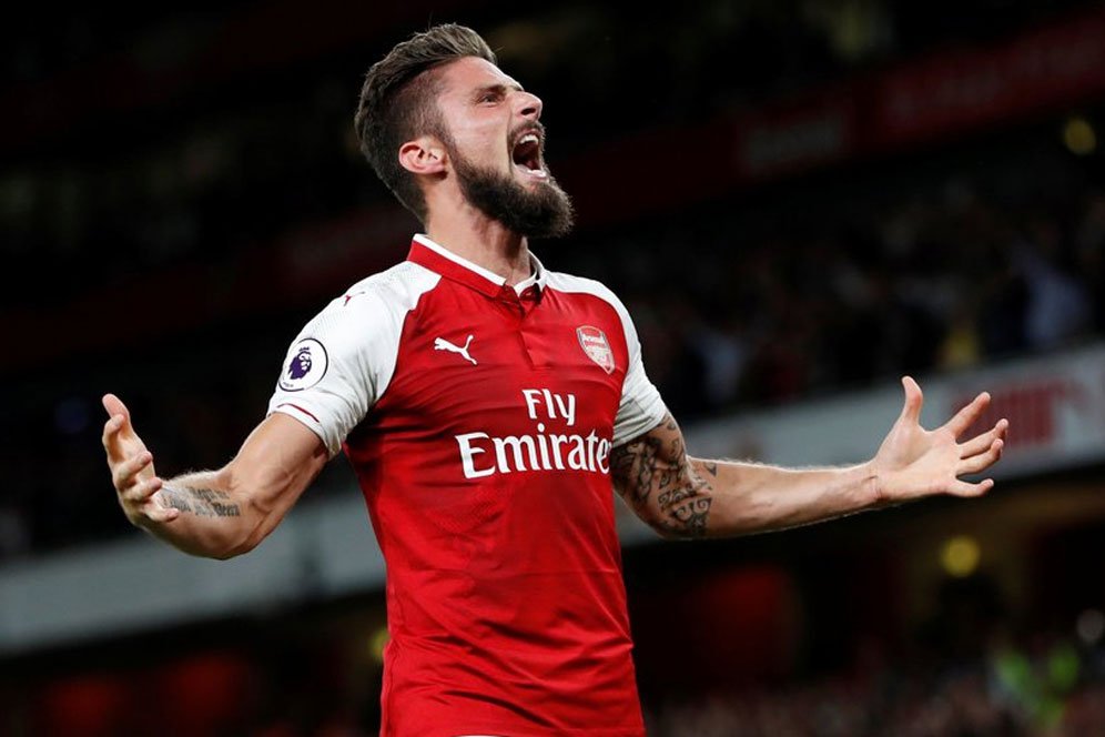 Presiden Marseille Coba Bujuk Giroud Tinggalkan Arsenal