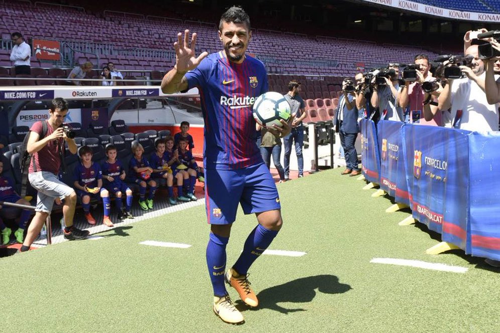 Paulinho Tak Pikirkan Semua Cibiran di Barcelona