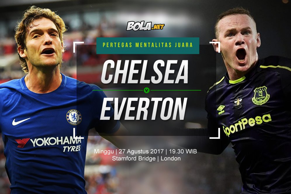 Prediksi Chelsea vs Everton 27 Agustus 2017