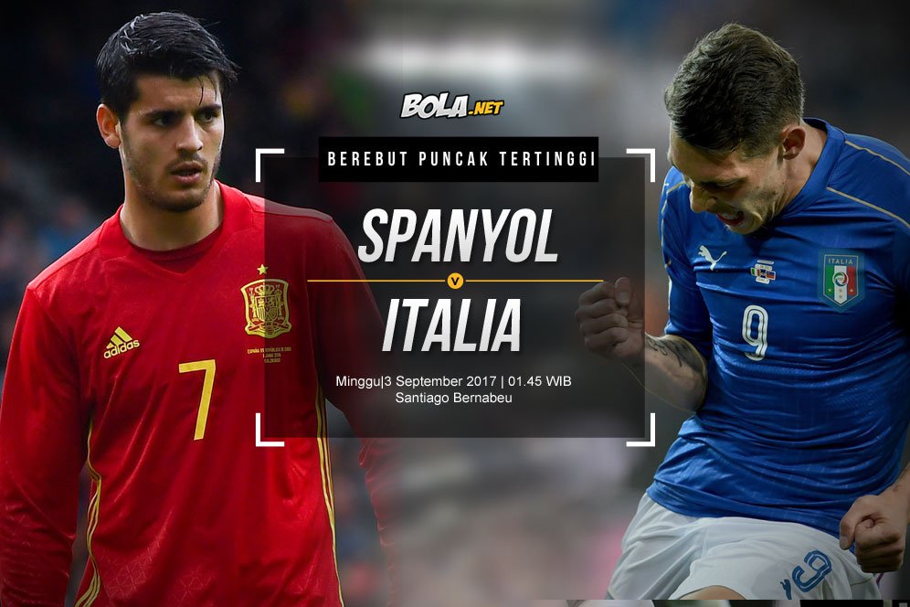 Prediksi Spanyol vs Italia 3 September 2017 Prediksi Spanyol vs Italia 3 September 2017