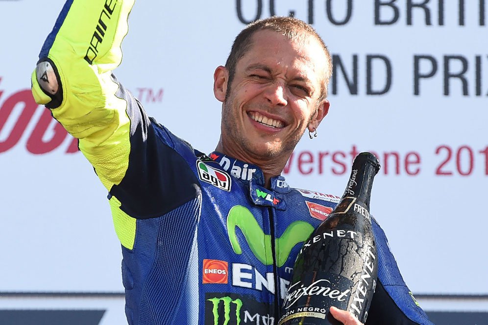 Performa di Silverstone Bikin Rossi Ingin Lanjutkan Karir