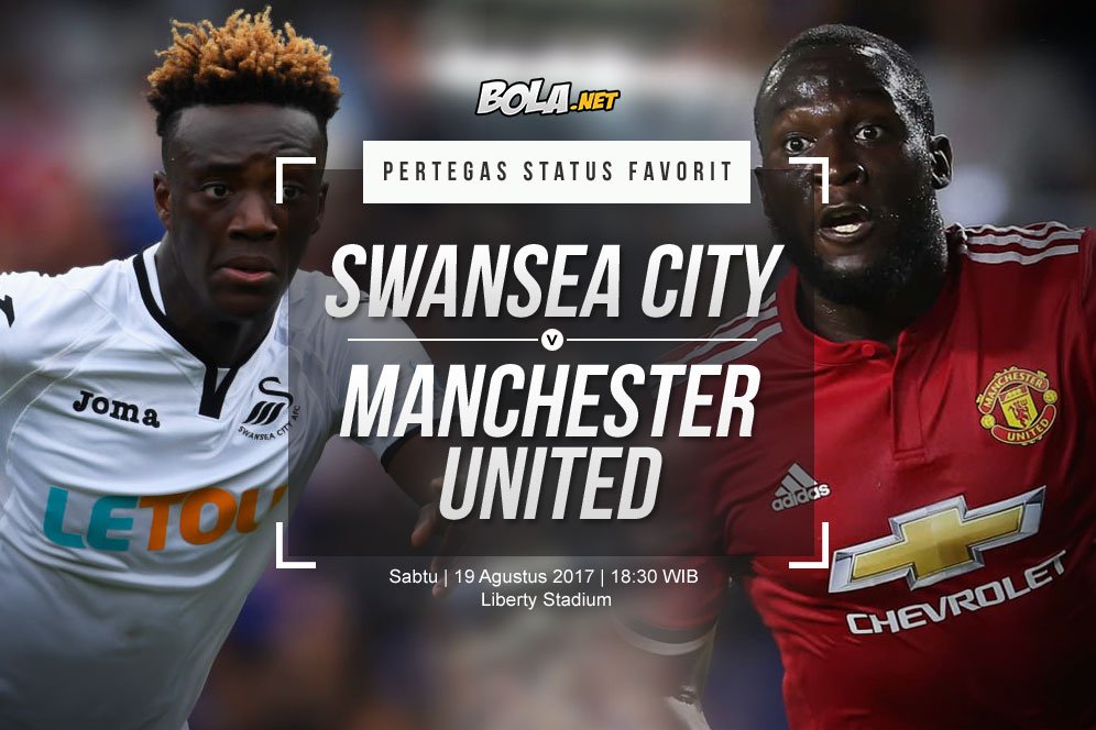 Prediksi Swansea vs Manchester United 19 Agustus 2017