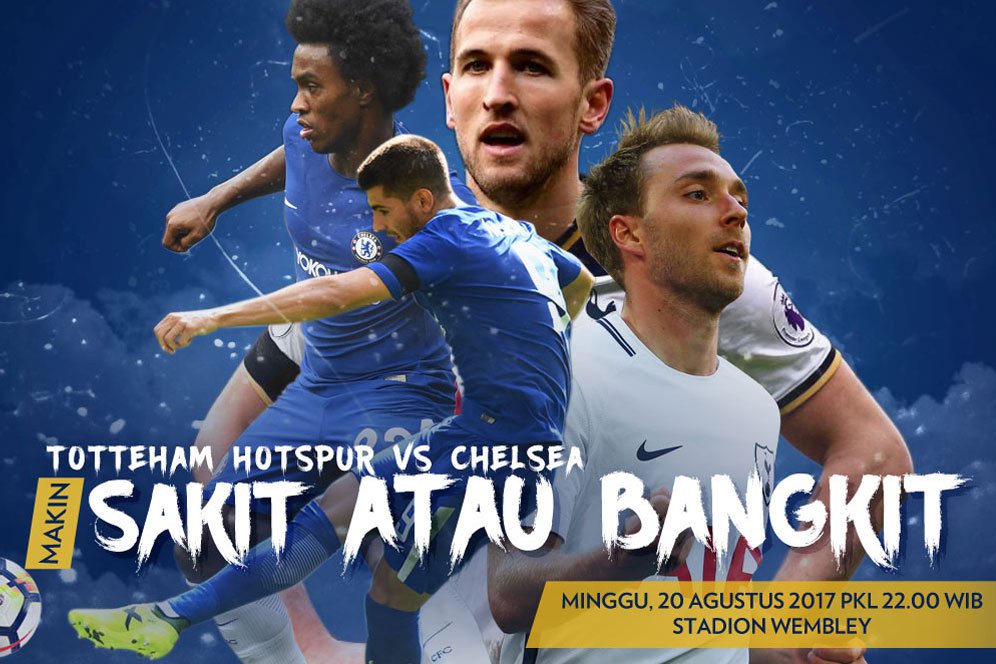 Data dan Fakta Premier League: Tottenham vs Chelsea