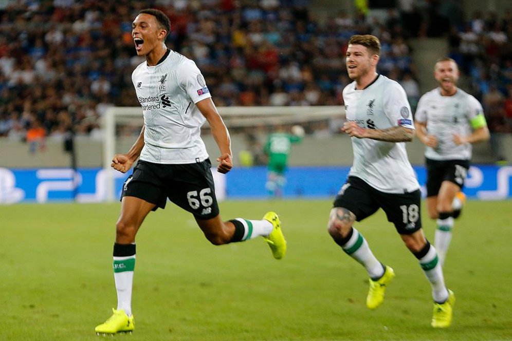 Alexander-Arnold Bicara Golnya Ke Gawang Hoffenheim