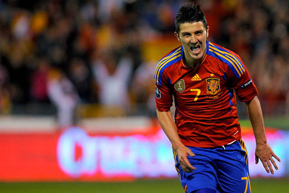 David Villa Siap Tularkan Ilmu ke Timnas Spanyol