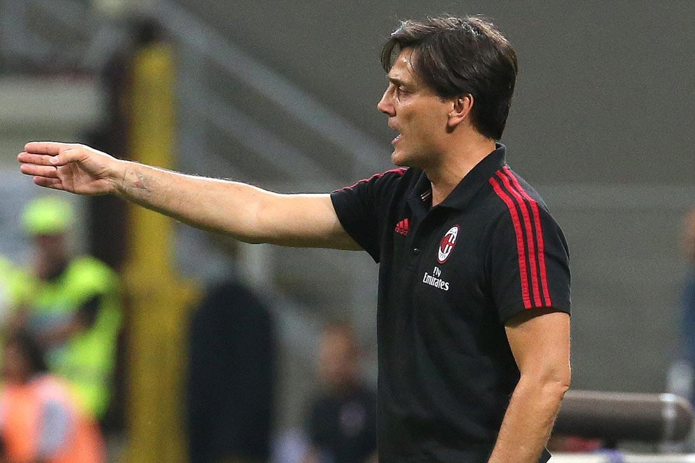 Montella: Milan Sudah Pastikan Kemenangan Pada Babak Pertama