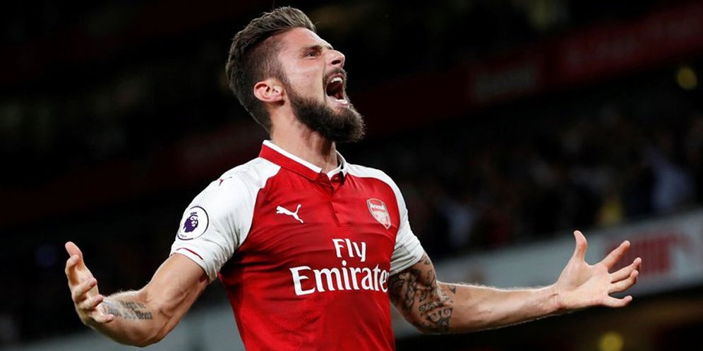 Cedera, Giroud Meragukan untuk Derby London Utara