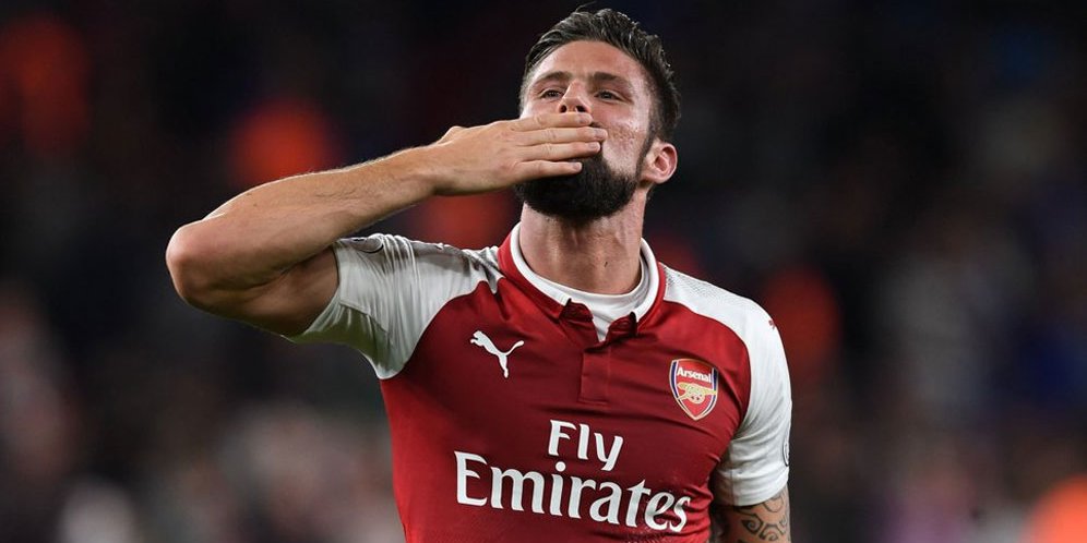 Giroud Bahagia Jadi Penentu Kemenangan Arsenal