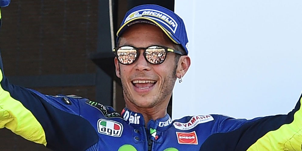Valentino Rossi (c) AFP