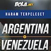 Prediksi Argentina vs Venezuela 6 September 2017