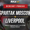 Prediksi Spartak Moscow vs Liverpool 27 September 2017