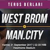 Prediksi West Bromwich Albion vs Manchester City 21 Agustus 2017