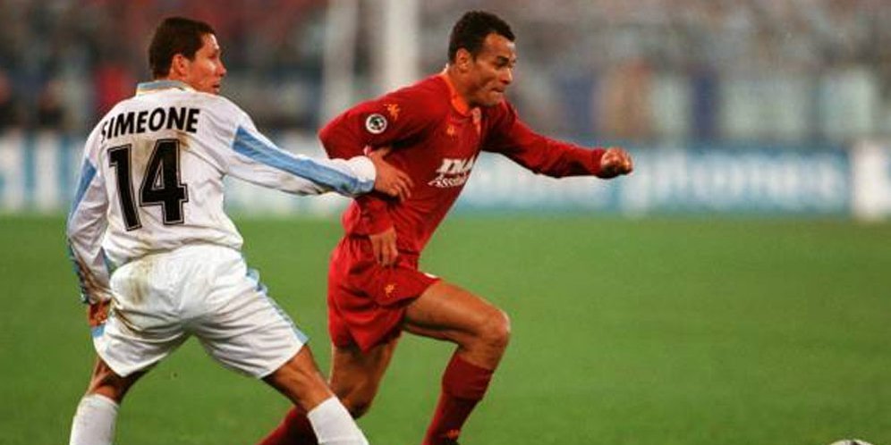 Potret Diego Simeone di Derby della Capitale
