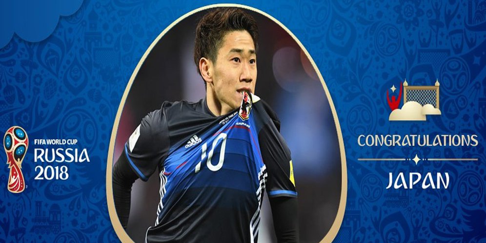 Jepang Lolos ke Piala Dunia 2018