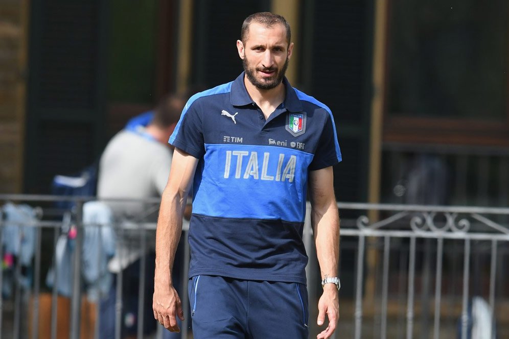 Chiellini: Berbahaya Jika Nilai Italia Sekarang