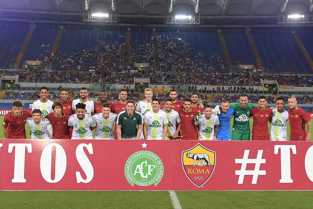 Roma Menangi Friendly Lawan Chapecoense