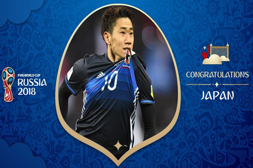 Jepang Lolos ke Piala Dunia 2018