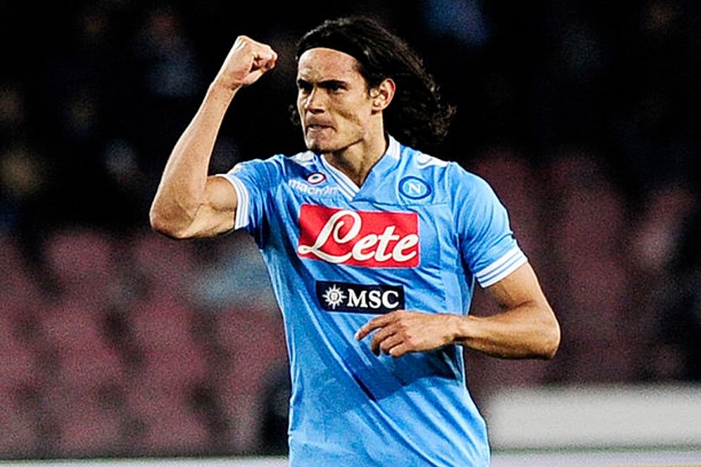 Kesaksian Eks Pelatih Napoli pada Edinson Cavani: Panas, Hujan, Angin, Gelap, Tetap Latihan