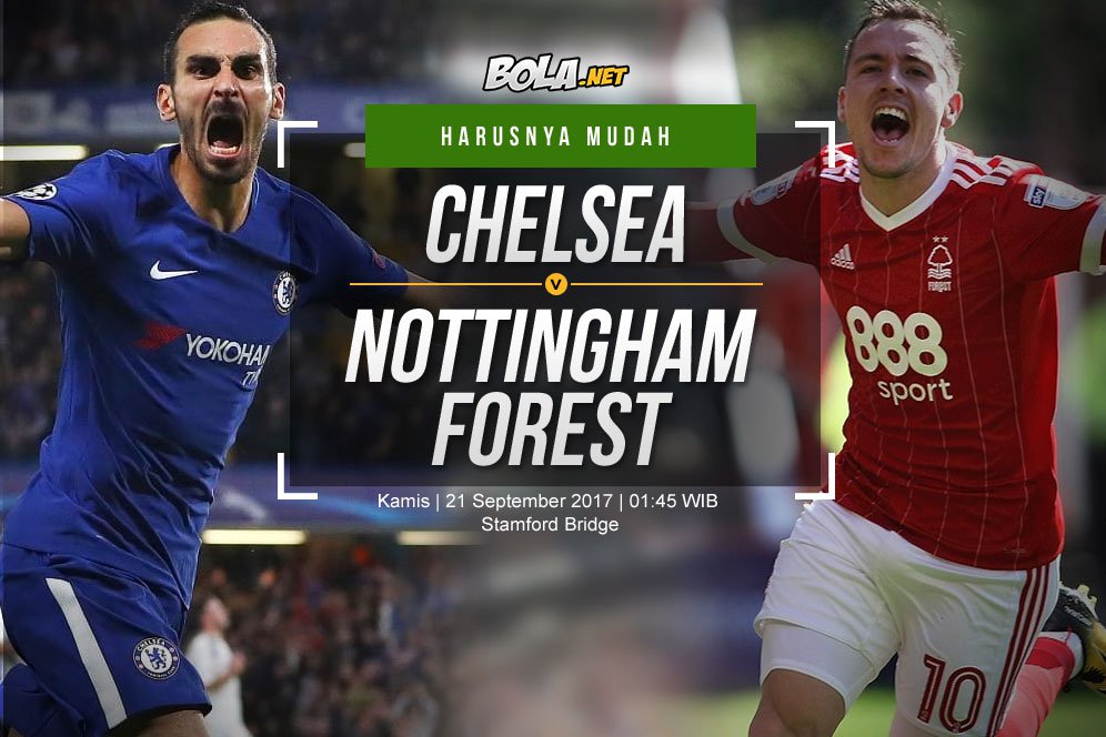 Prediksi Chelsea vs Nottingham Forest 21 September 2017