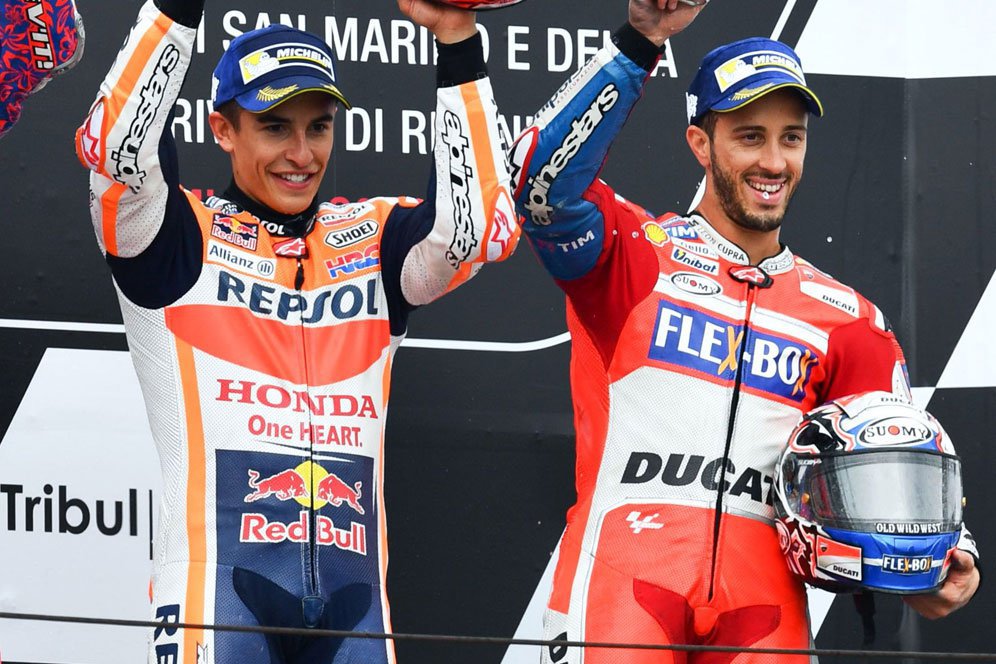 Dovizioso Soal Teriakan Penonton ke Marquez: Memalukan!