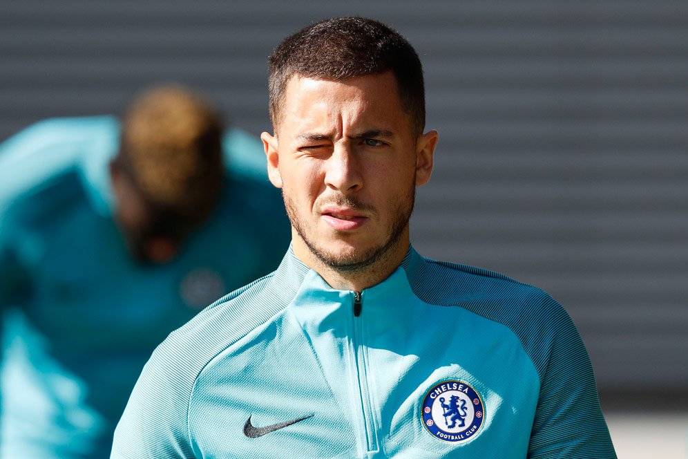 Hazard Akui Tak Sanggup Latihan Seperti Ronaldo