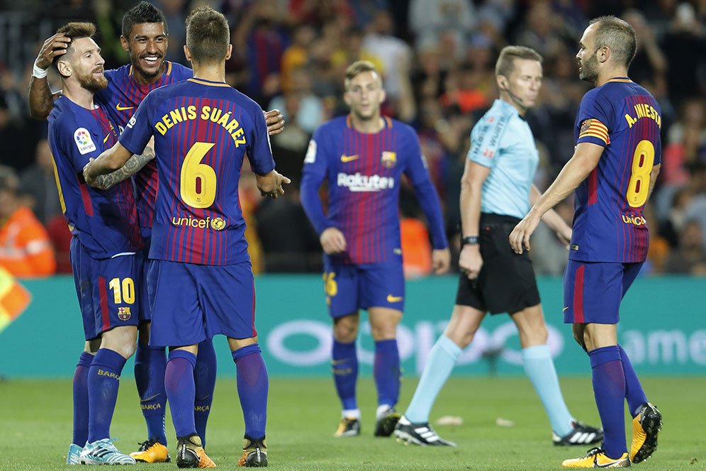 Hasil Pertandingan Barcelona vs Eibar: Skor 6-1