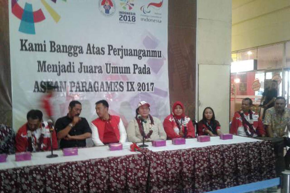 Menpora Sambut Kontingen Juara ASEAN Para Games di Solo