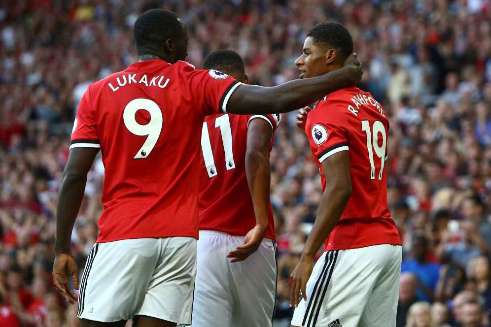 Keluwesan Duet Rashford dan Lukaku Buat Blind Terbuai