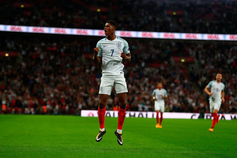 Southgate: Rashford Seperti Rooney? Terlalu Dini