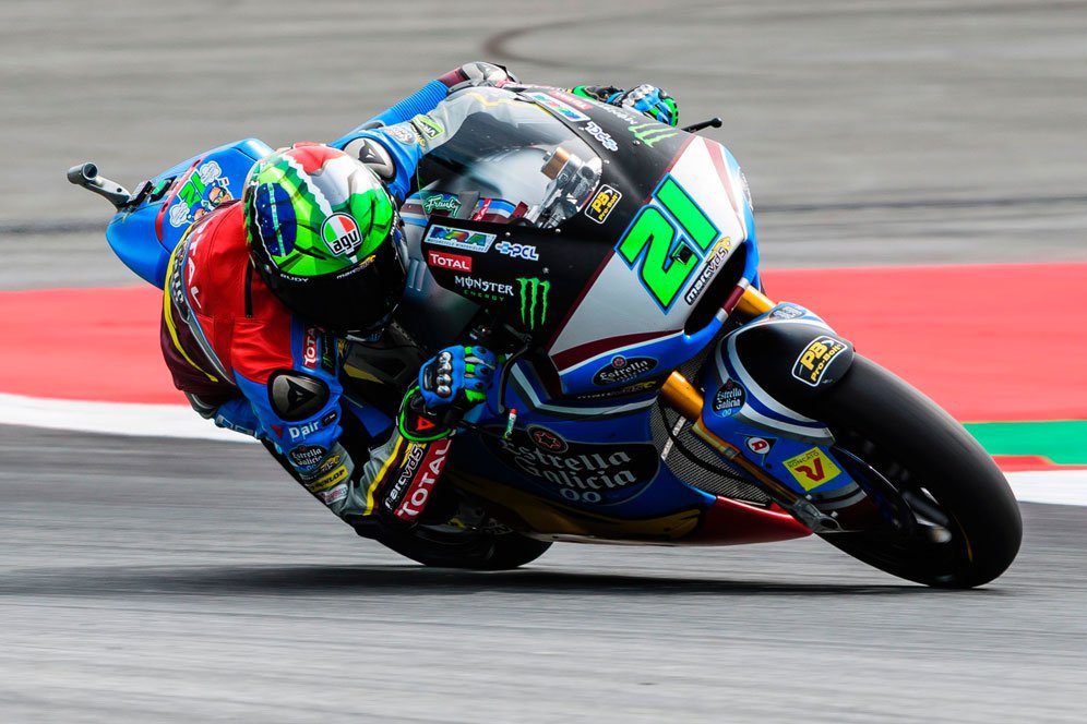 Sengit Versus Pasini, Morbidelli Menangi Moto2 Aragon