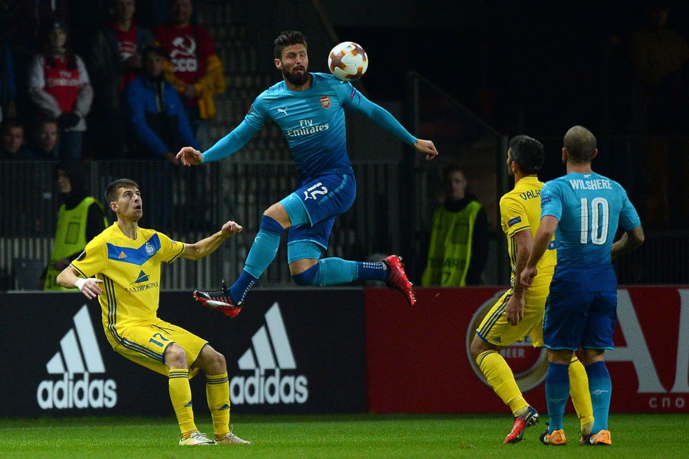 Highlights Liga Europa: BATE Borisov 2-4 Arsenal