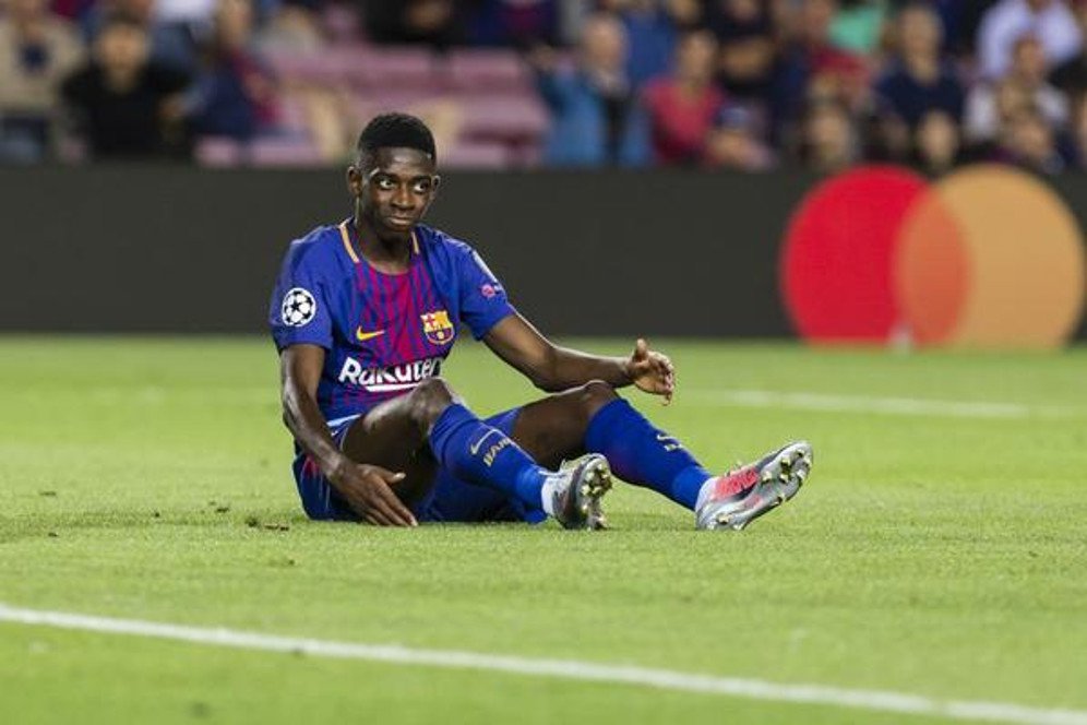 Cedera Dembele Karena Stress di Barca?