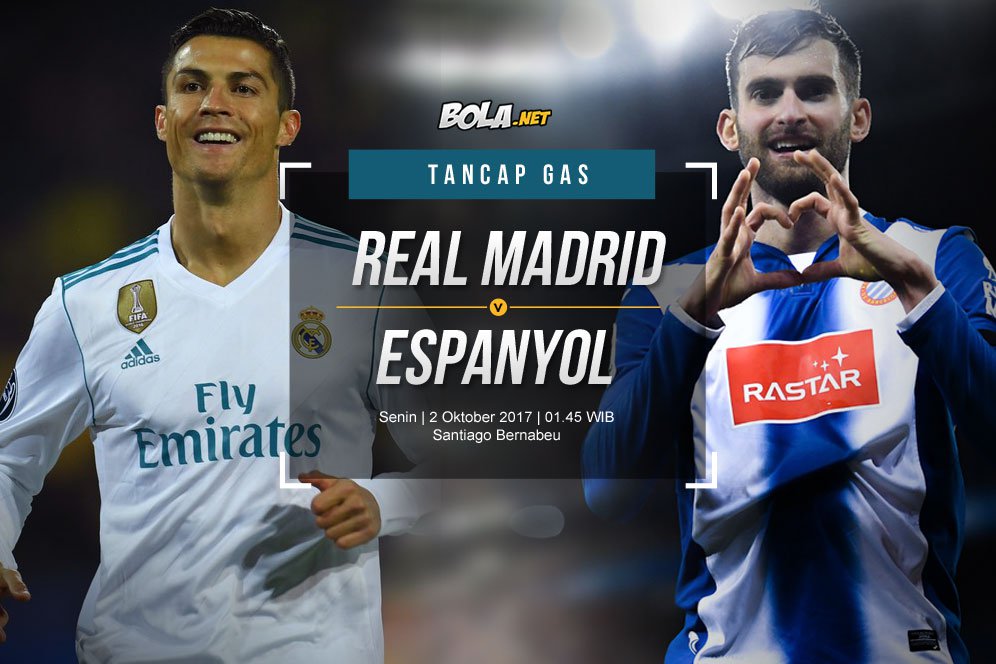 Prediksi Real Madrid vs Espanyol 2 Oktober 2017 Prediksi Real Madrid vs Espanyol 2 Oktober 2017