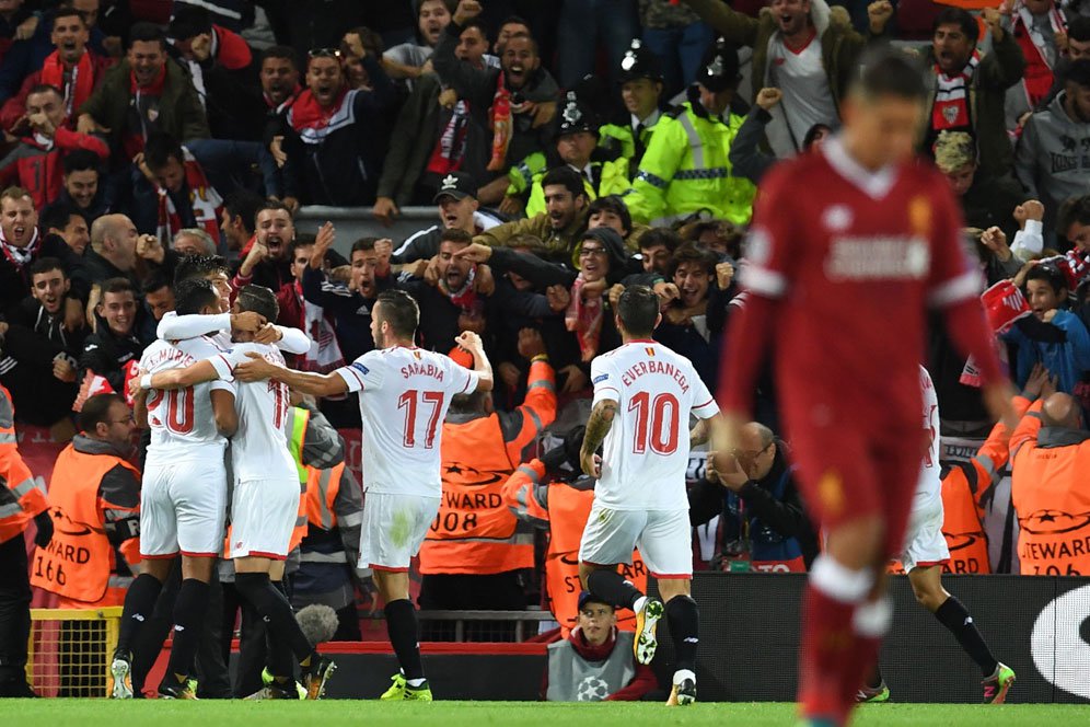 Hasil Pertandingan Liverpool vs Sevilla: Skor 2-2