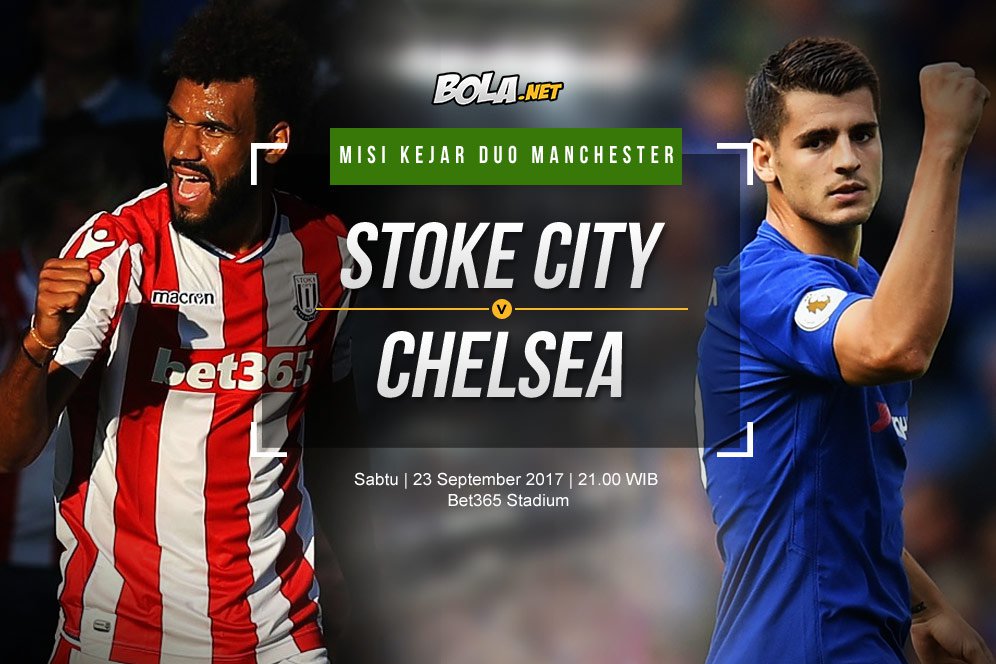 Prediksi Stoke City vs Chelsea 23 September 2017