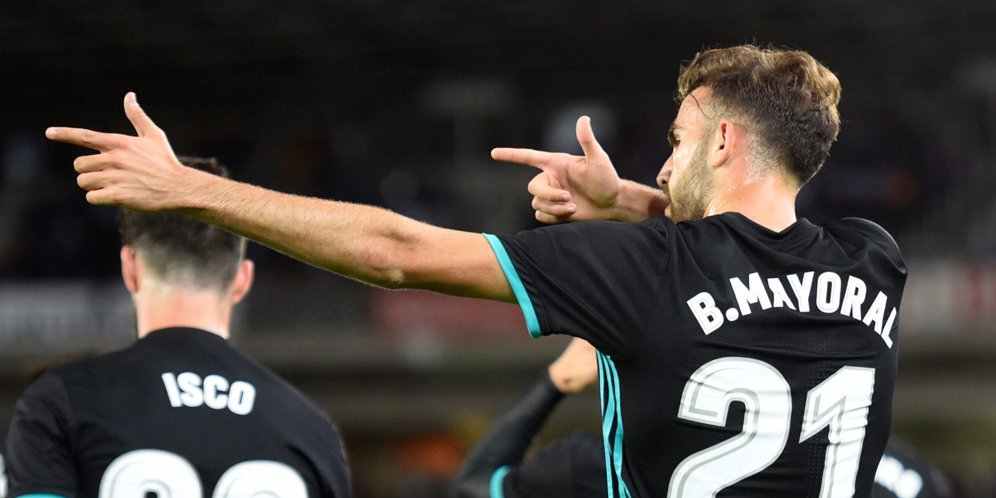 Selebrasi Borja Mayoral