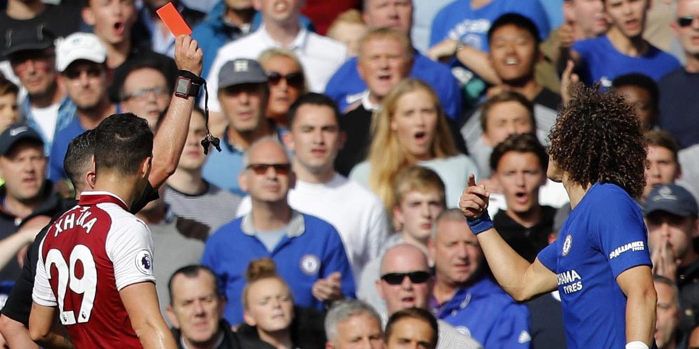 Wilkins: David Luiz Tak Memiliki Kontrol Emosi Lawan Arsenal