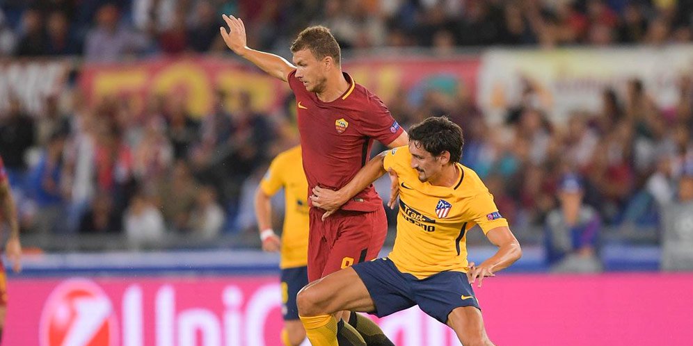 Ditahan Atletico, Dzeko Kritik Taktik dan Kebugaran Roma