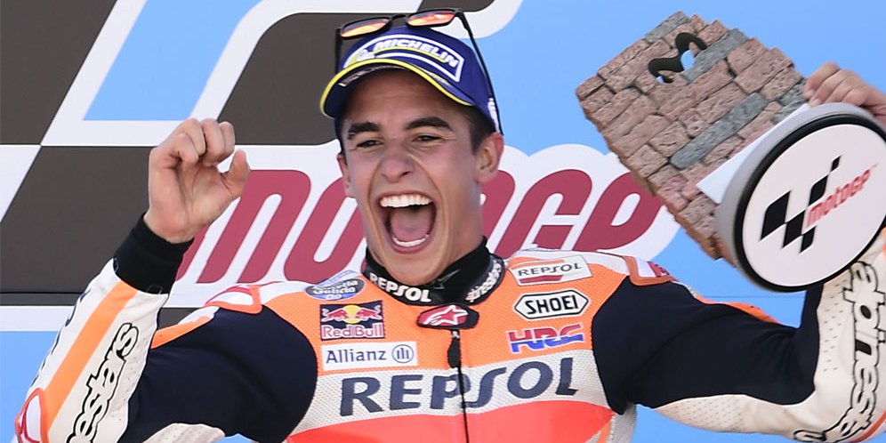 Marc Marquez (c) AFP