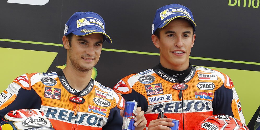 Kocak! Marquez-Pedrosa Ikut Balapan Super Cub