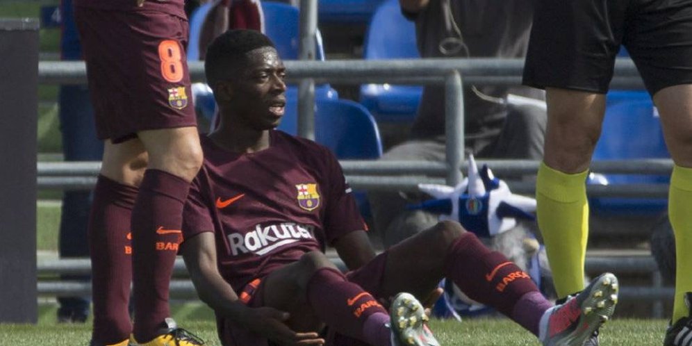 Barca Kirim Dembele ke Finlandia untuk Operasi